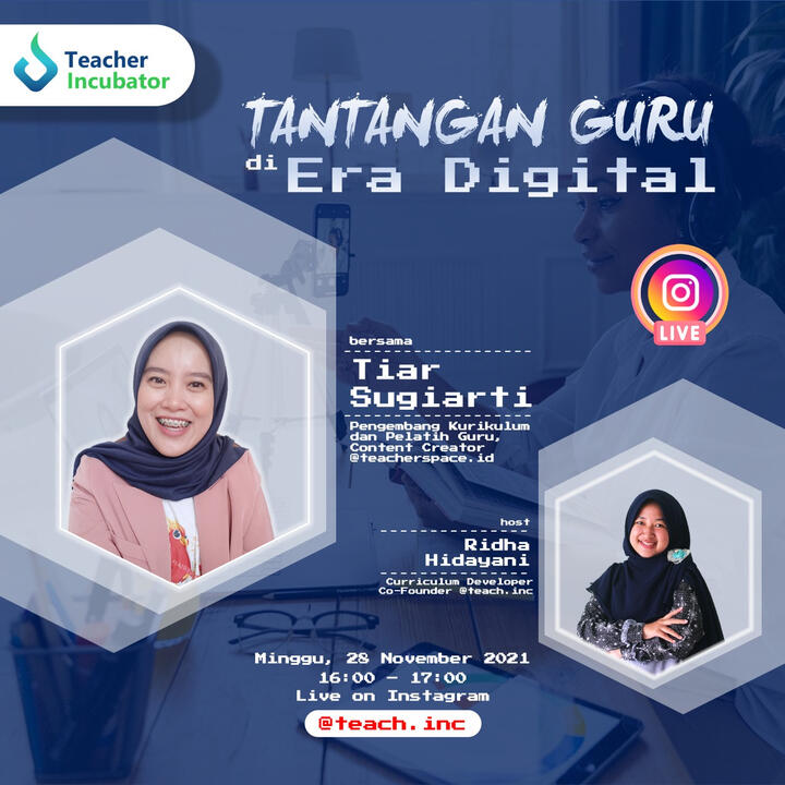 IG Live #Tantangan Guru di Era Digital