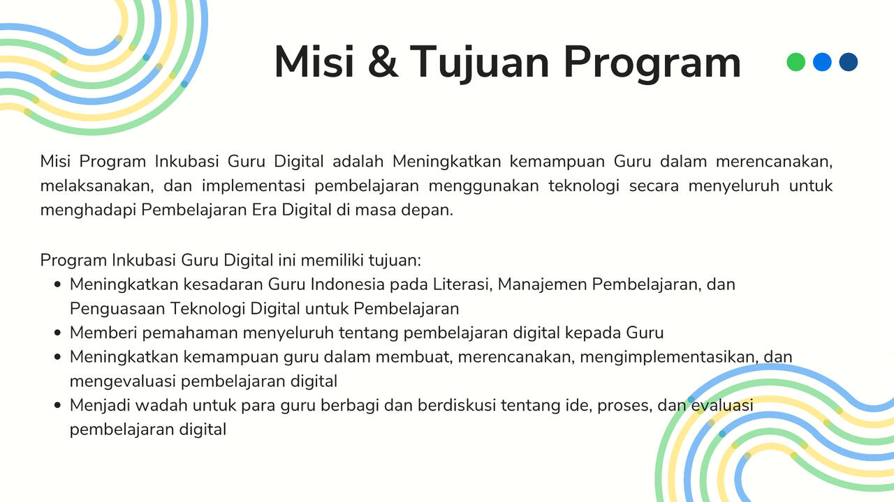 Misi & Tujuan Program